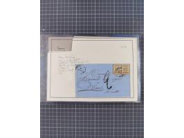 1870/72, interessanter Bestand mit über 70 Briefen, viele attraktive Verwendungen mit besseren Einzel- und Mehrfachfrankature