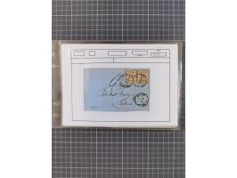 1870/72, interessanter Bestand mit über 70 Briefen, viele attraktive Verwendungen mit besseren Einzel- und Mehrfachfrankature