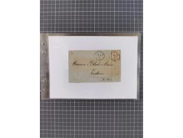 1870/72, interessanter Bestand mit über 70 Briefen, viele attraktive Verwendungen mit besseren Einzel- und Mehrfachfrankature