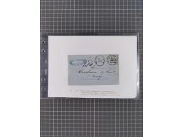 1870/72, interessanter Bestand mit über 70 Briefen, viele attraktive Verwendungen mit besseren Einzel- und Mehrfachfrankature