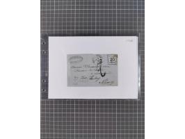 1870/72, interessanter Bestand mit über 70 Briefen, viele attraktive Verwendungen mit besseren Einzel- und Mehrfachfrankature