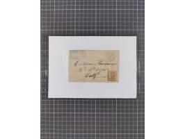 1870/72, interessanter Bestand mit über 70 Briefen, viele attraktive Verwendungen mit besseren Einzel- und Mehrfachfrankature