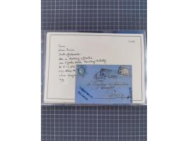 1870/72, interessanter Bestand mit über 70 Briefen, viele attraktive Verwendungen mit besseren Einzel- und Mehrfachfrankature