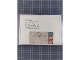 1870/72, interessanter Bestand mit über 70 Briefen, viele attraktive Verwendungen mit besseren Einzel- und Mehrfachfrankature