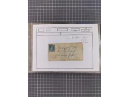 1870/72, interessanter Bestand mit über 70 Briefen, viele attraktive Verwendungen mit besseren Einzel- und Mehrfachfrankature