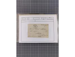 1870/72, interessanter Bestand mit über 70 Briefen, viele attraktive Verwendungen mit besseren Einzel- und Mehrfachfrankature