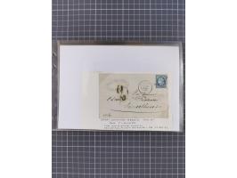 1870/72, interessanter Bestand mit über 70 Briefen, viele attraktive Verwendungen mit besseren Einzel- und Mehrfachfrankature