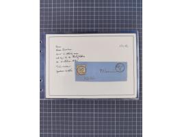 1870/72, interessanter Bestand mit über 70 Briefen, viele attraktive Verwendungen mit besseren Einzel- und Mehrfachfrankature