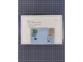 1870/72, interessanter Bestand mit über 70 Briefen, viele attraktive Verwendungen mit besseren Einzel- und Mehrfachfrankature