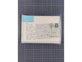 1870/72, reichhaltiger Bestand mit über 50 Briefen mit vielen besseren Einzel- und Mehrfachfrankaturen, Stempeln und weiteren