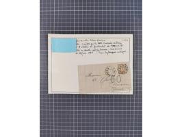 1870/72, reichhaltiger Bestand mit über 50 Briefen mit vielen besseren Einzel- und Mehrfachfrankaturen, Stempeln und weiteren