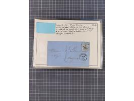 1870/72, reichhaltiger Bestand mit über 50 Briefen mit vielen besseren Einzel- und Mehrfachfrankaturen, Stempeln und weiteren