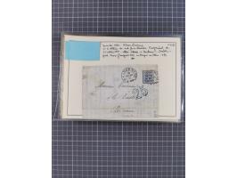 1870/72, reichhaltiger Bestand mit über 50 Briefen mit vielen besseren Einzel- und Mehrfachfrankaturen, Stempeln und weiteren