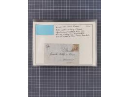 1870/72, reichhaltiger Bestand mit über 50 Briefen mit vielen besseren Einzel- und Mehrfachfrankaturen, Stempeln und weiteren