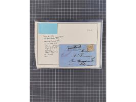 1870/72, reichhaltiger Bestand mit über 50 Briefen mit vielen besseren Einzel- und Mehrfachfrankaturen, Stempeln und weiteren