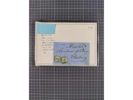 1870/72, reichhaltiger Bestand mit über 50 Briefen mit vielen besseren Einzel- und Mehrfachfrankaturen, Stempeln und weiteren