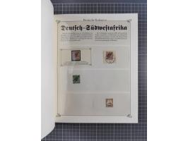 China-Togo, 2-bändige Sammlung in Sieger-Alben, dabei bessere postfrische Werte (u.a. Marianen 4 I), auch rund 40 ungebraucht