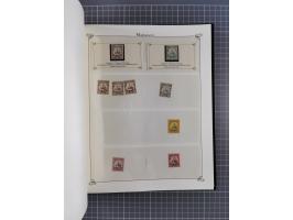 China-Togo, 2-bändige Sammlung in Sieger-Alben, dabei bessere postfrische Werte (u.a. Marianen 4 I), auch rund 40 ungebraucht