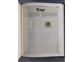 China-Togo, 2-bändige Sammlung in Sieger-Alben, dabei bessere postfrische Werte (u.a. Marianen 4 I), auch rund 40 ungebraucht