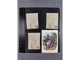 1830/67, kleine Sammlung mit Vorphila- und unfrankierten Briefen, Marken, frankierten Briefen, Ganzsachen, Postscheinen, etc.