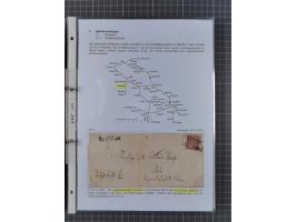 1868/71, 'Die Norddeutsche Post in Schlesien', Ausstellungssammlung mit rund 160 Belegen, dabei viele Besonderheiten, Ersttag