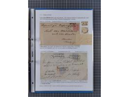 1868/71, 'Die Norddeutsche Post in Schlesien', Ausstellungssammlung mit rund 160 Belegen, dabei viele Besonderheiten, Ersttag