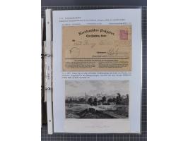 1868/71, 'Die Norddeutsche Post in Schlesien', Ausstellungssammlung mit rund 160 Belegen, dabei viele Besonderheiten, Ersttag