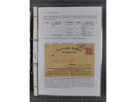 1868/71, 'Die Norddeutsche Post in Schlesien', Ausstellungssammlung mit rund 160 Belegen, dabei viele Besonderheiten, Ersttag