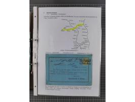 1868/71, 'Die Norddeutsche Post in Schlesien', Ausstellungssammlung mit rund 160 Belegen, dabei viele Besonderheiten, Ersttag