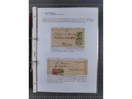 1868/71, 'Die Norddeutsche Post in Schlesien', Ausstellungssammlung mit rund 160 Belegen, dabei viele Besonderheiten, Ersttag