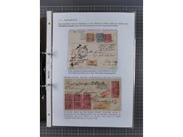 1868/71, 'Die Norddeutsche Post in Schlesien', Ausstellungssammlung mit rund 160 Belegen, dabei viele Besonderheiten, Ersttag