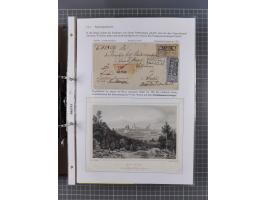 1868/71, 'Die Norddeutsche Post in Schlesien', Ausstellungssammlung mit rund 160 Belegen, dabei viele Besonderheiten, Ersttag