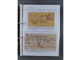 1868/71, 'Die Norddeutsche Post in Schlesien', Ausstellungssammlung mit rund 160 Belegen, dabei viele Besonderheiten, Ersttag