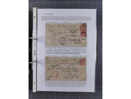 1868/71, 'Die Norddeutsche Post in Schlesien', Ausstellungssammlung mit rund 160 Belegen, dabei viele Besonderheiten, Ersttag