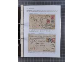 1868/71, 'Die Norddeutsche Post in Schlesien', Ausstellungssammlung mit rund 160 Belegen, dabei viele Besonderheiten, Ersttag