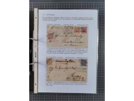 1868/71, 'Die Norddeutsche Post in Schlesien', Ausstellungssammlung mit rund 160 Belegen, dabei viele Besonderheiten, Ersttag