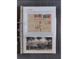 1868/71, 'Die Norddeutsche Post in Schlesien', Ausstellungssammlung mit rund 160 Belegen, dabei viele Besonderheiten, Ersttag