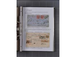 1868/71, 'Die Norddeutsche Post in Schlesien', Ausstellungssammlung mit rund 160 Belegen, dabei viele Besonderheiten, Ersttag