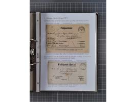 1868/71, 'Die Norddeutsche Post in Schlesien', Ausstellungssammlung mit rund 160 Belegen, dabei viele Besonderheiten, Ersttag