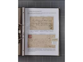 1868/71, 'Die Norddeutsche Post in Schlesien', Ausstellungssammlung mit rund 160 Belegen, dabei viele Besonderheiten, Ersttag