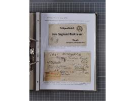 1868/71, 'Die Norddeutsche Post in Schlesien', Ausstellungssammlung mit rund 160 Belegen, dabei viele Besonderheiten, Ersttag