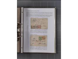 1868/71, 'Die Norddeutsche Post in Schlesien', Ausstellungssammlung mit rund 160 Belegen, dabei viele Besonderheiten, Ersttag