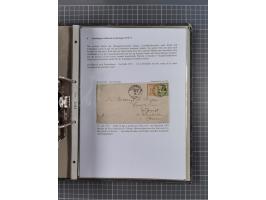 1868/71, 'Die Norddeutsche Post in Schlesien', Ausstellungssammlung mit rund 160 Belegen, dabei viele Besonderheiten, Ersttag