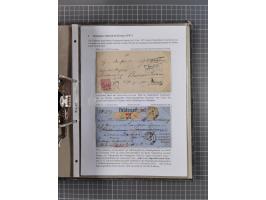 1868/71, 'Die Norddeutsche Post in Schlesien', Ausstellungssammlung mit rund 160 Belegen, dabei viele Besonderheiten, Ersttag