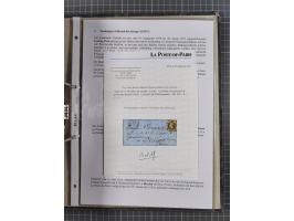 1868/71, 'Die Norddeutsche Post in Schlesien', Ausstellungssammlung mit rund 160 Belegen, dabei viele Besonderheiten, Ersttag