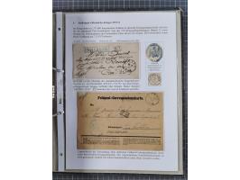 1868/71, 'Die Norddeutsche Post in Schlesien', Ausstellungssammlung mit rund 160 Belegen, dabei viele Besonderheiten, Ersttag