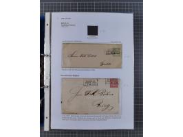 1868/71, 'Die Norddeutsche Post in Schlesien', Ausstellungssammlung mit rund 160 Belegen, dabei viele Besonderheiten, Ersttag