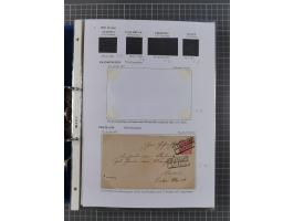 1868/71, 'Die Norddeutsche Post in Schlesien', Ausstellungssammlung mit rund 160 Belegen, dabei viele Besonderheiten, Ersttag