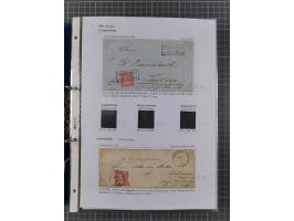1868/71, 'Die Norddeutsche Post in Schlesien', Ausstellungssammlung mit rund 160 Belegen, dabei viele Besonderheiten, Ersttag