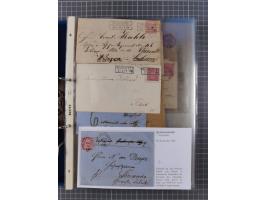 1868/71, 'Die Norddeutsche Post in Schlesien', Ausstellungssammlung mit rund 160 Belegen, dabei viele Besonderheiten, Ersttag